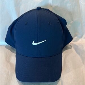 Nike Navy Blue Cap with White Logo